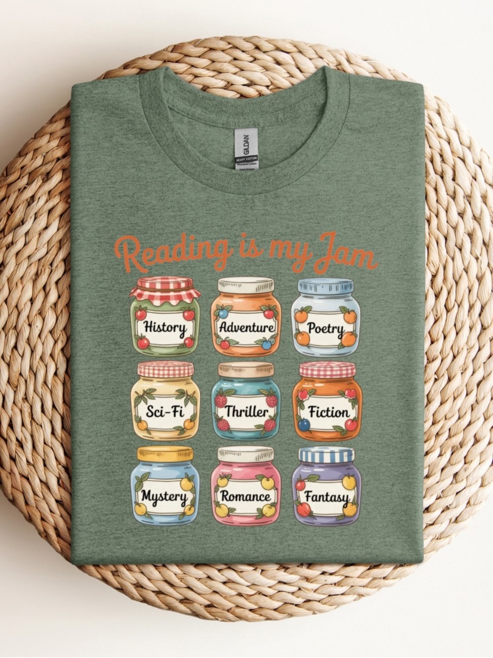 Reading Is My Jam T-Shirt